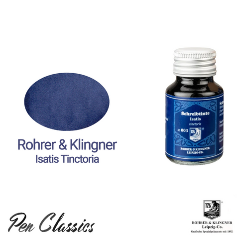 Rohrer & Klingner Isatis Tinctoria Ink Bottle and Swab