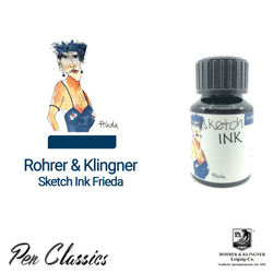 Rohrer & Klingner sketchINK Frieda Ink Drawing, Swab and Bottle
