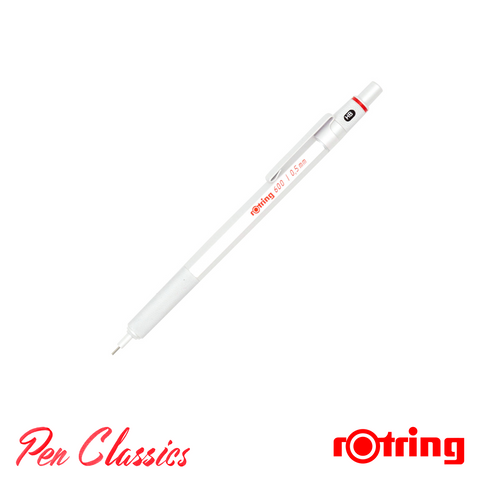 Rotring 600 Mechanical Pencil Pearl White