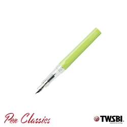 TWSBI Swipe 2022 Special Edition Pear Green Fountain Pen Uncapped with Nib